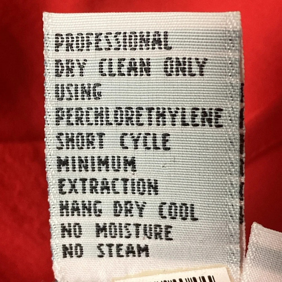 Carmen Marc Valvo Classic Red Romantic Cocktail Sheer Silk Feminine Midi Dress 6 - Picture 10 of 10